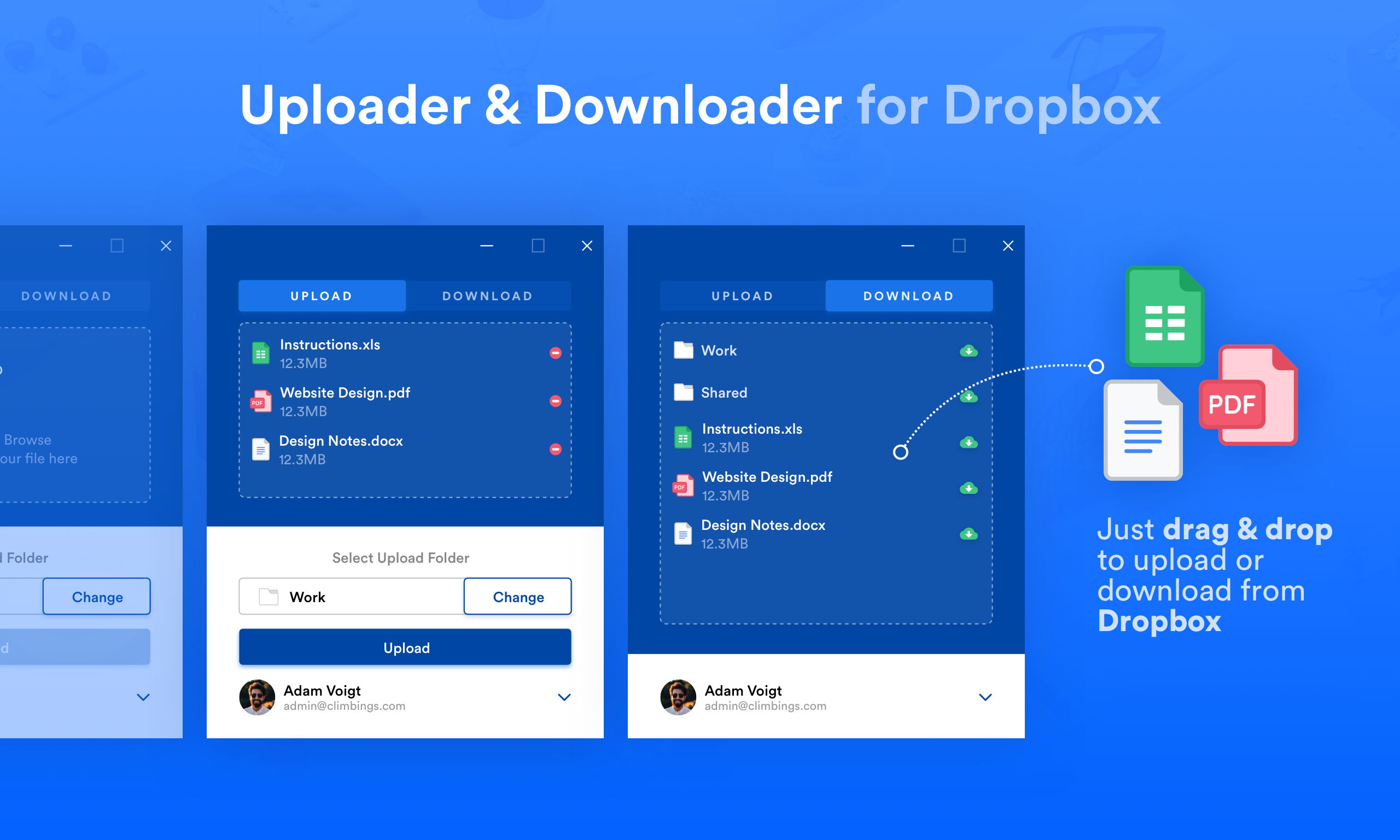 can i download from dropbox without an account