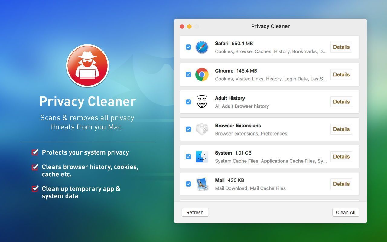 privacy cleaner virus