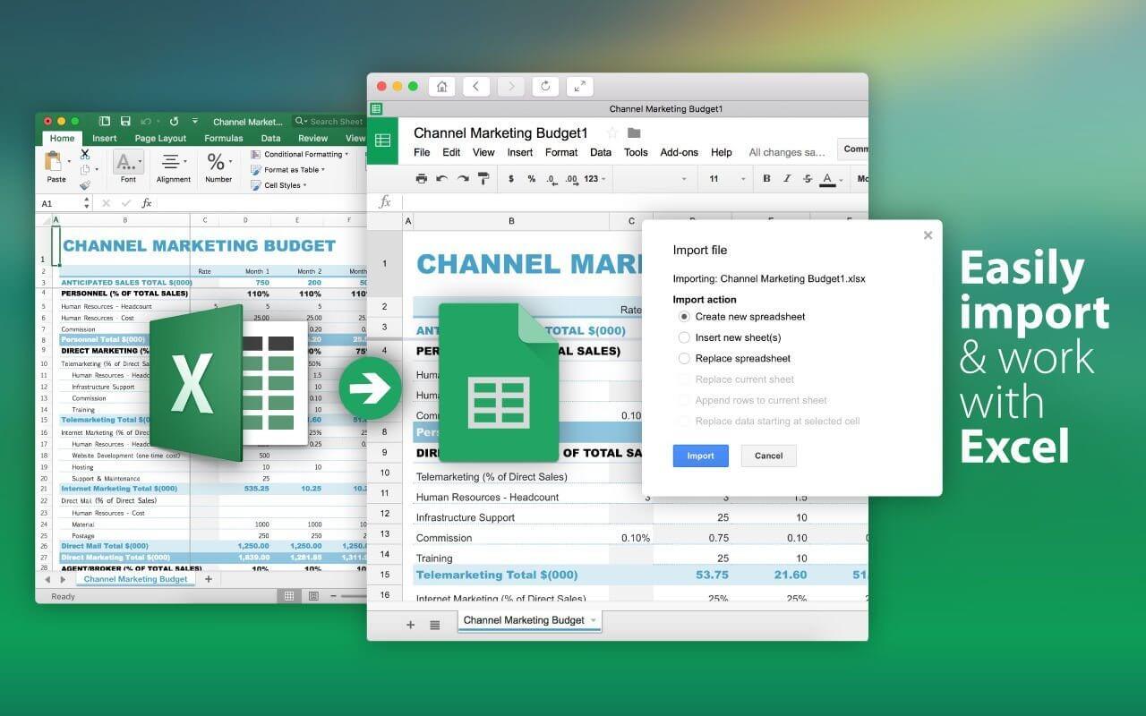 google sheets free download for windows 10